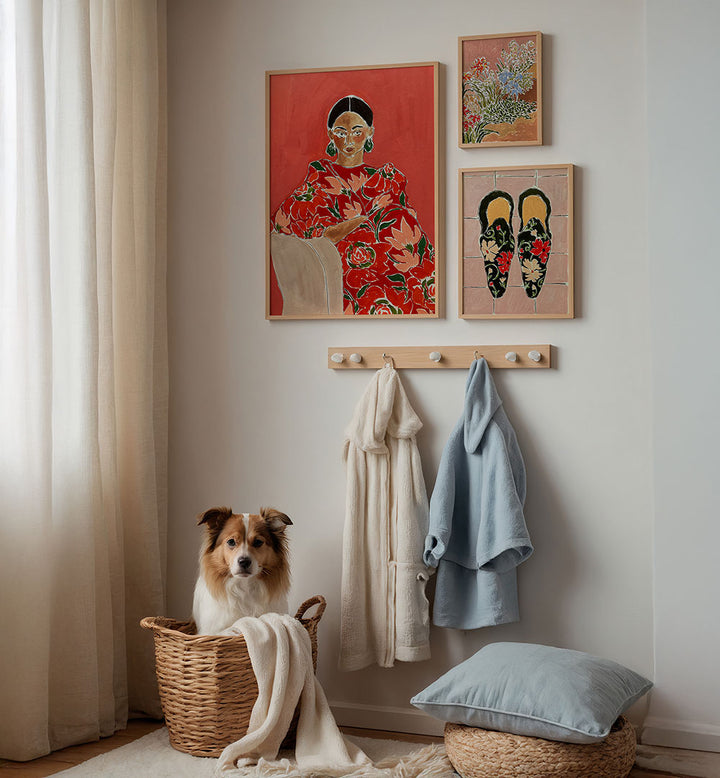 RED SCARLET GALLERY WALL , GALLERY WALLS & SETS