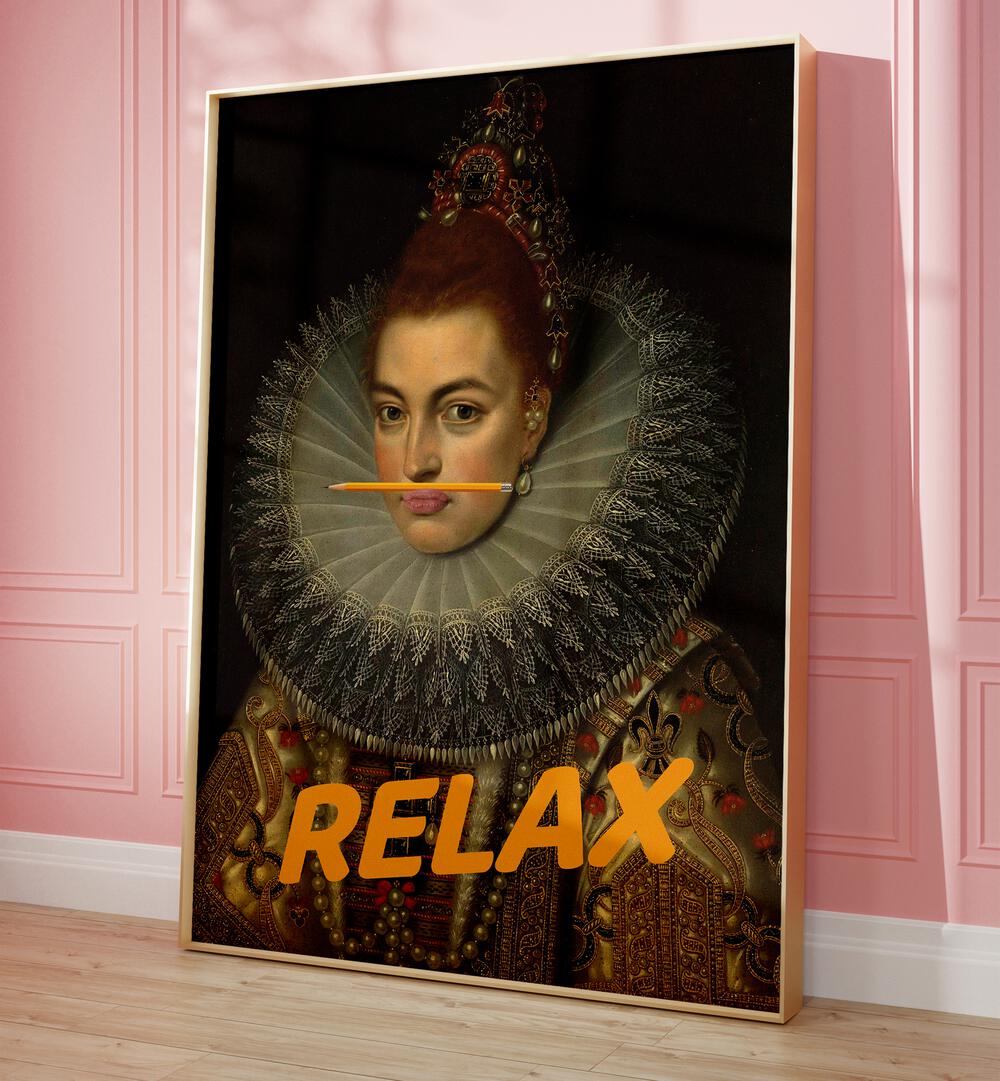 Juliya painting - RELAX BY THE ART CONCEPT by Asianmonk