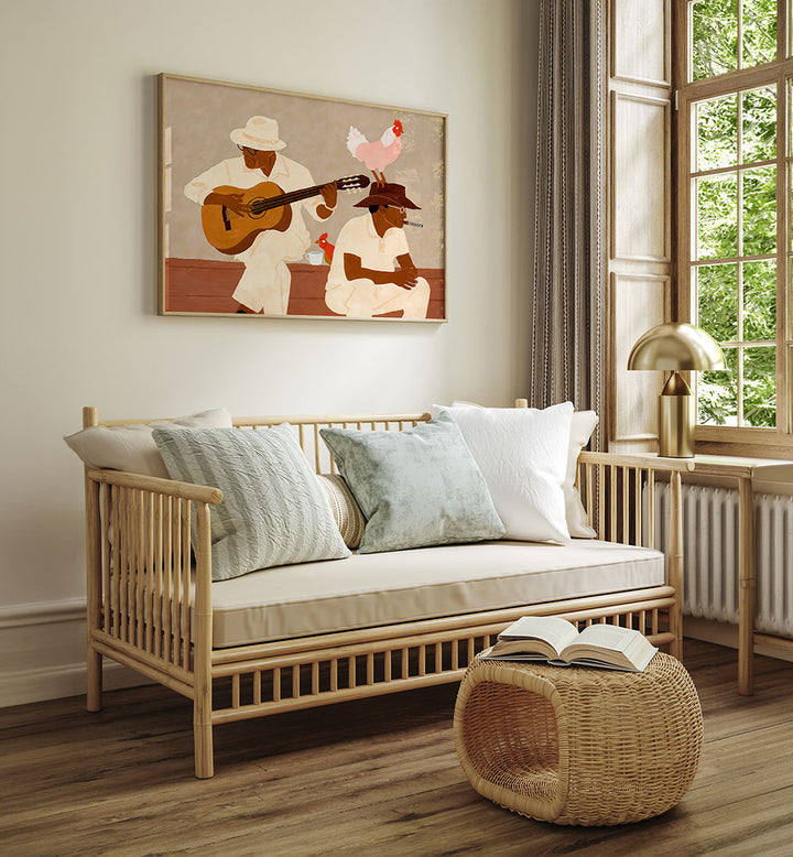 RELAXED CUBAN MUSICIANS