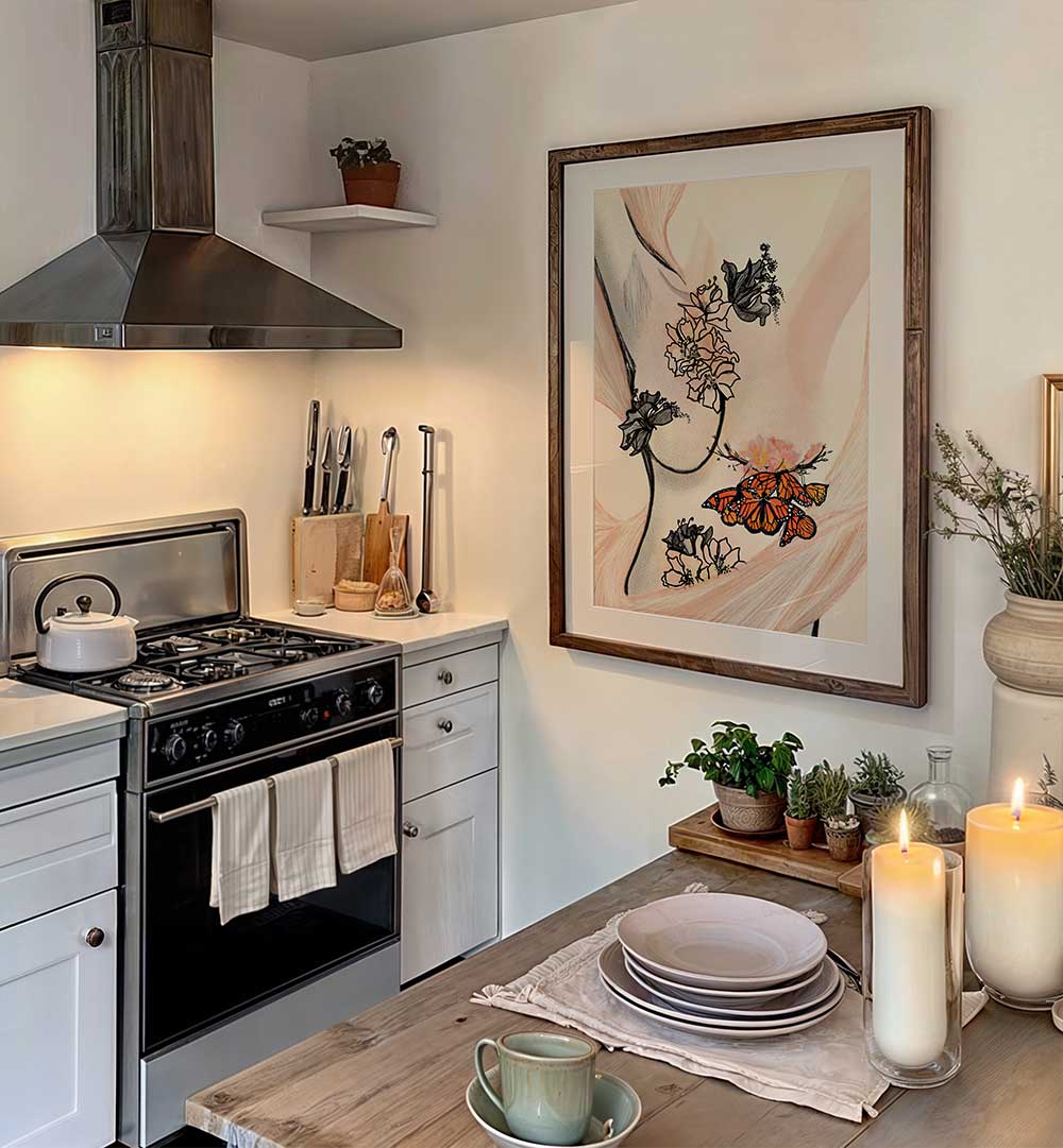 RENEWAL , FLORAL FLOWER PAINTINGS