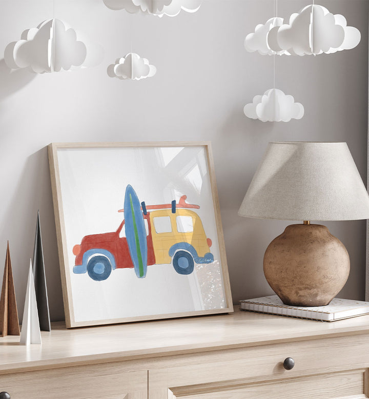 RETRO BEACH SURF WAGON