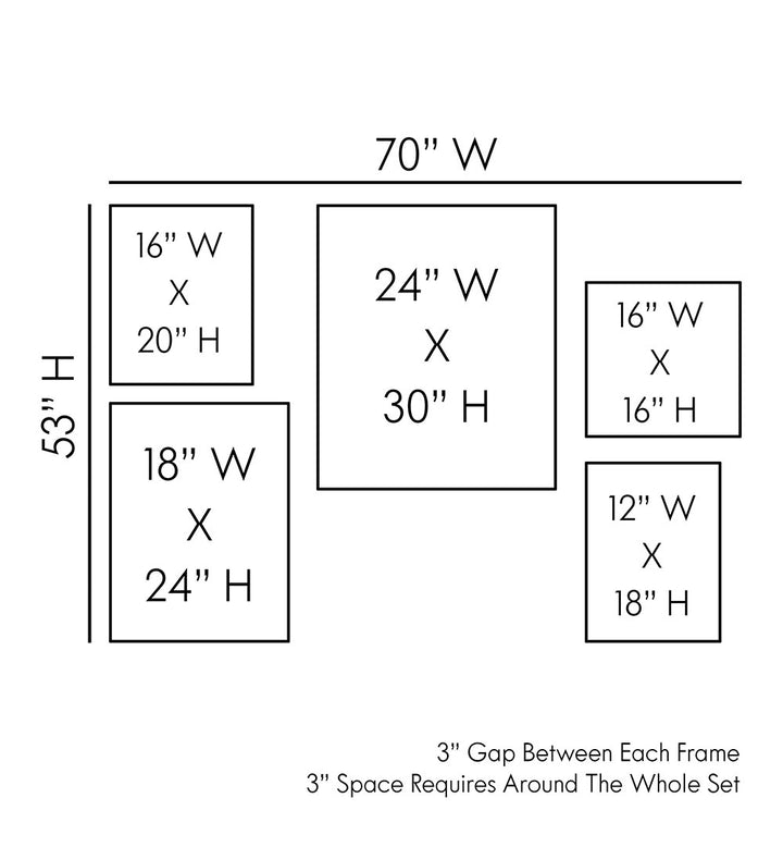 RETRO MOOD GALLERY WALL , GALLERY WALLS & SETS