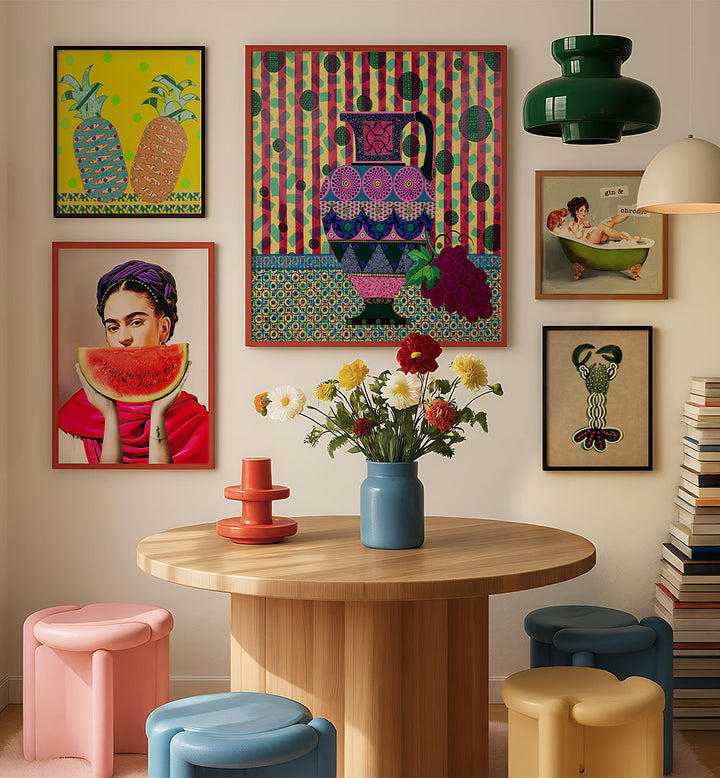 RETRO MOOD GALLERY WALL , GALLERY WALLS & SETS