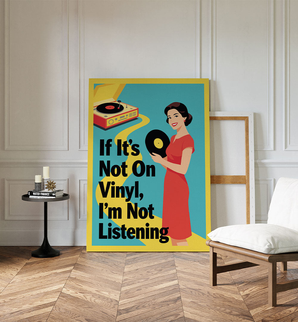 RETRO VINYL MUSIC LOVER