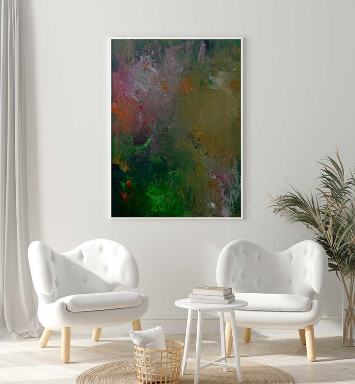 Vibrant RHYTHM, ABSTRACT PAINTINGS enhance modern decor with captivating colors and emotional depth. Perfect for any space.