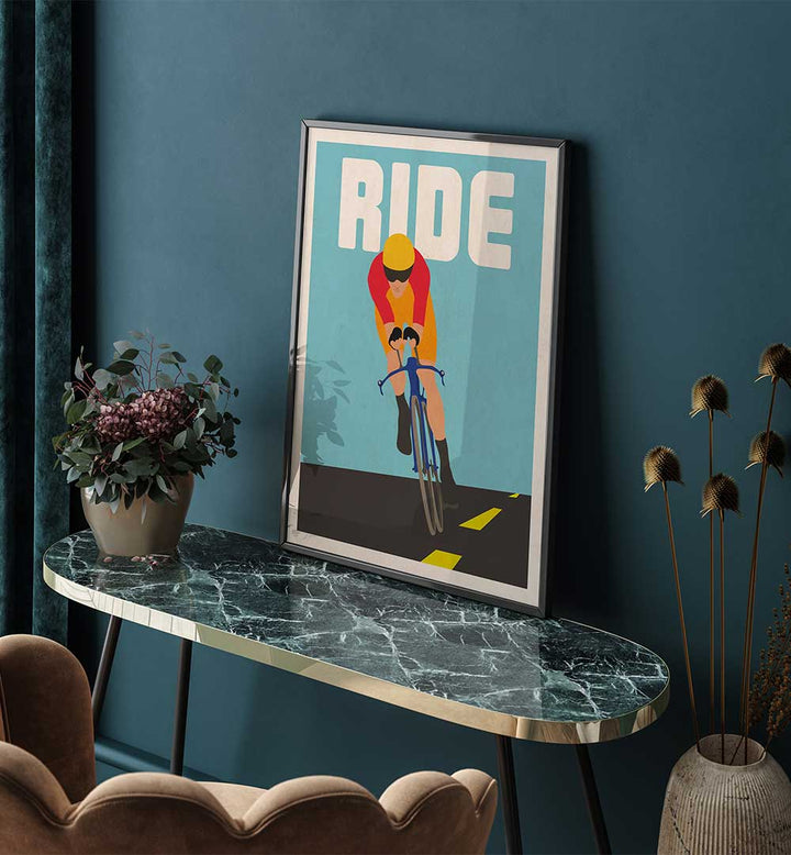 RIDE ART PRINT , SPORTS POSTERS