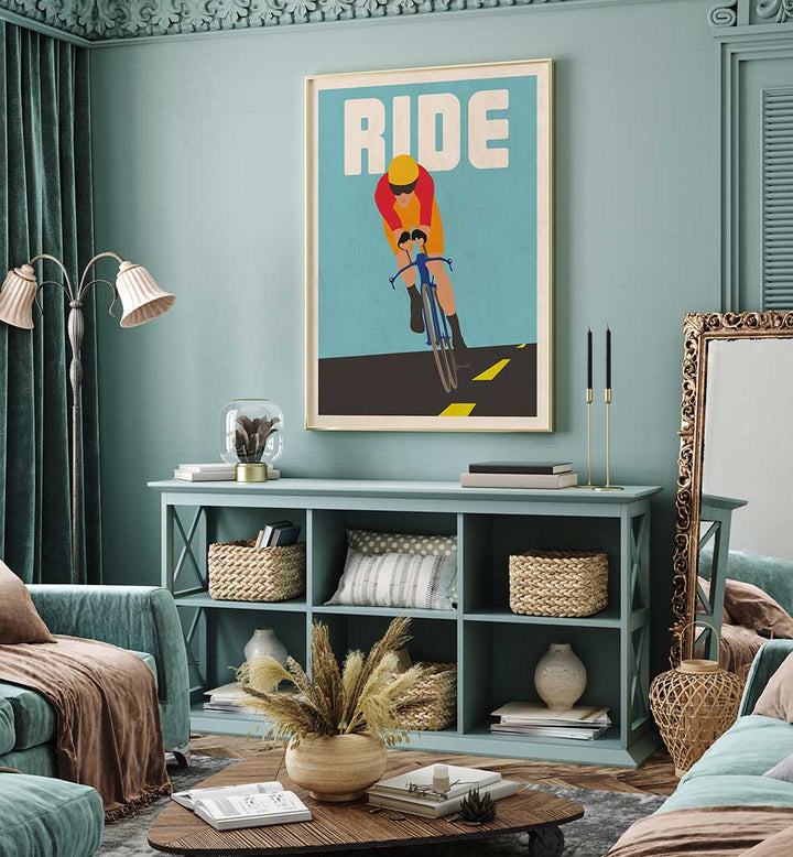 RIDE ART PRINT , SPORTS POSTERS