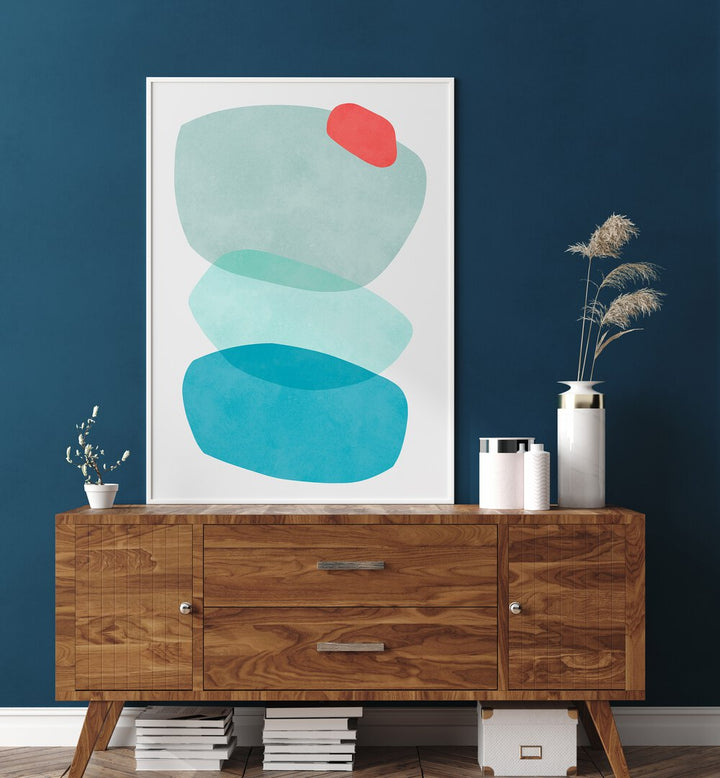ROCK OVERLAY IV , ABSTRACT PAINTINGS