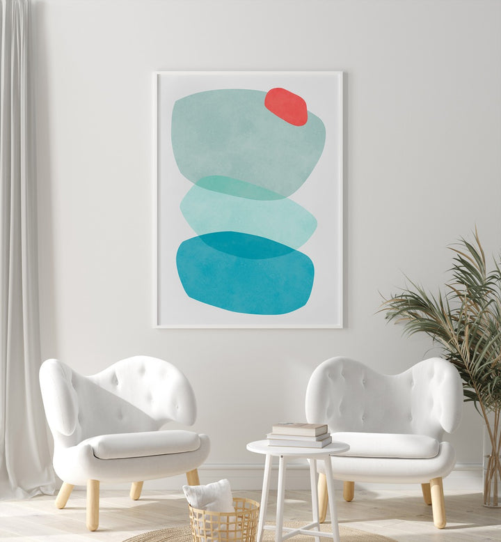 ROCK OVERLAY IV , ABSTRACT PAINTINGS