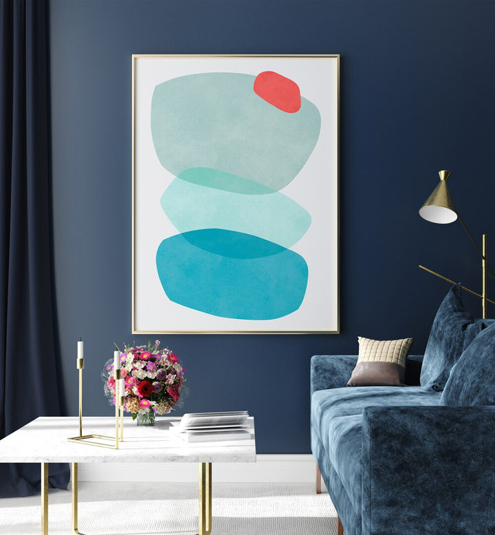 ROCK OVERLAY IV , ABSTRACT PAINTINGS