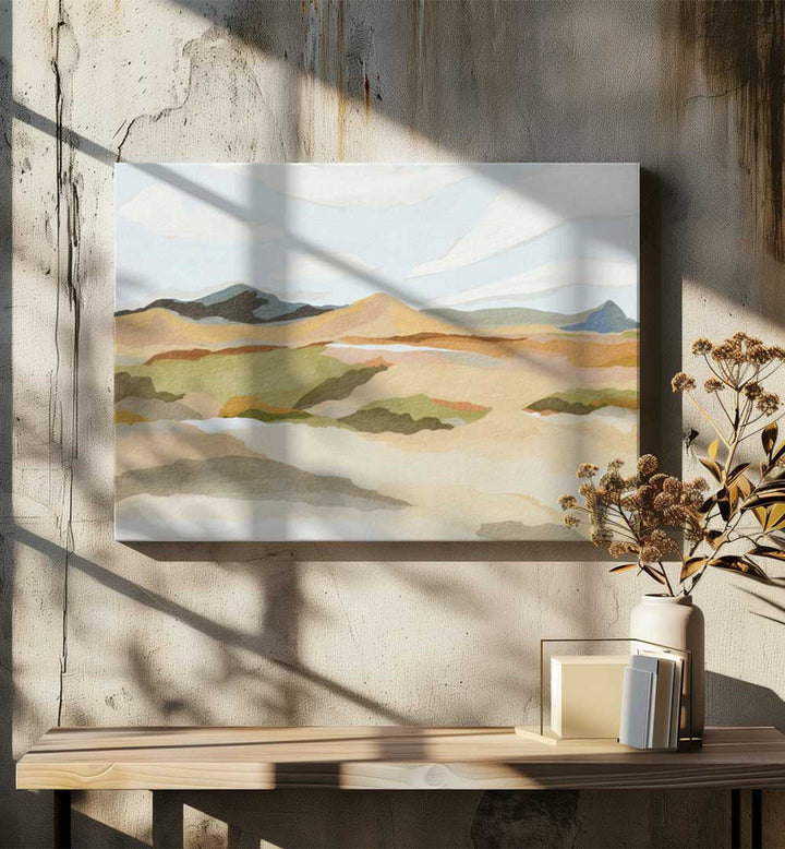 ROCKY HILL LANDSCAPE , LANDSCAPE PAINTINGS