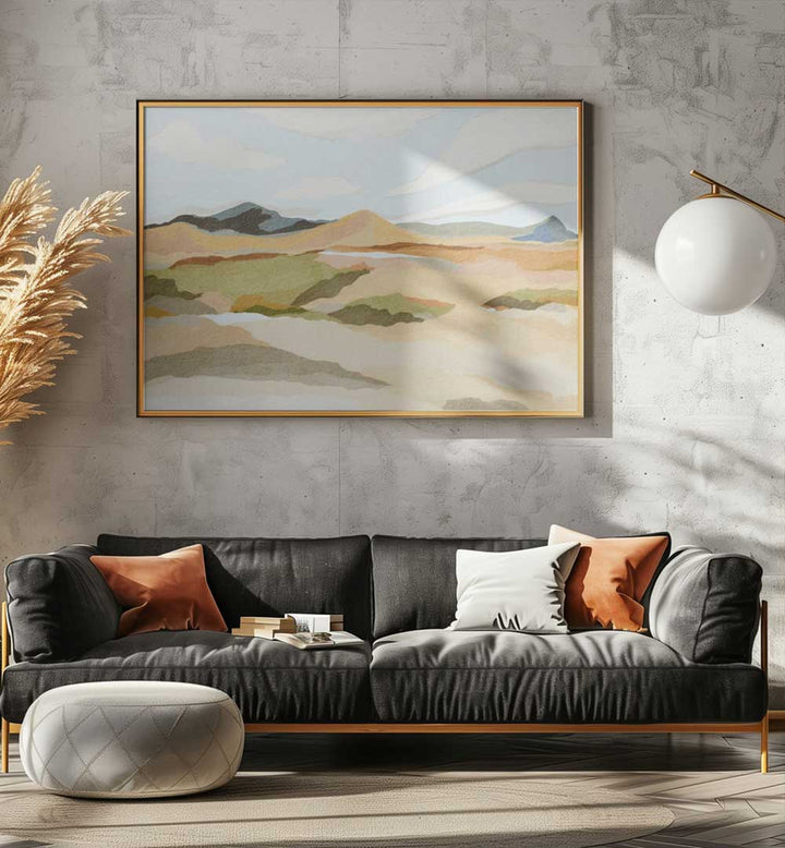 ROCKY HILL LANDSCAPE , LANDSCAPE PAINTINGS