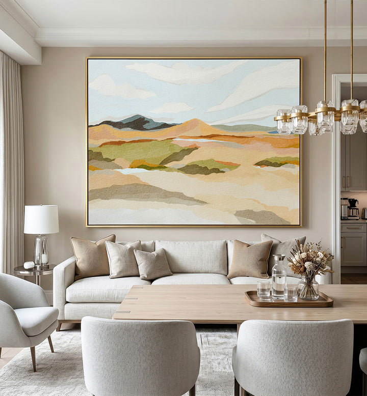 ROCKY HILL LANDSCAPE , LANDSCAPE PAINTINGS