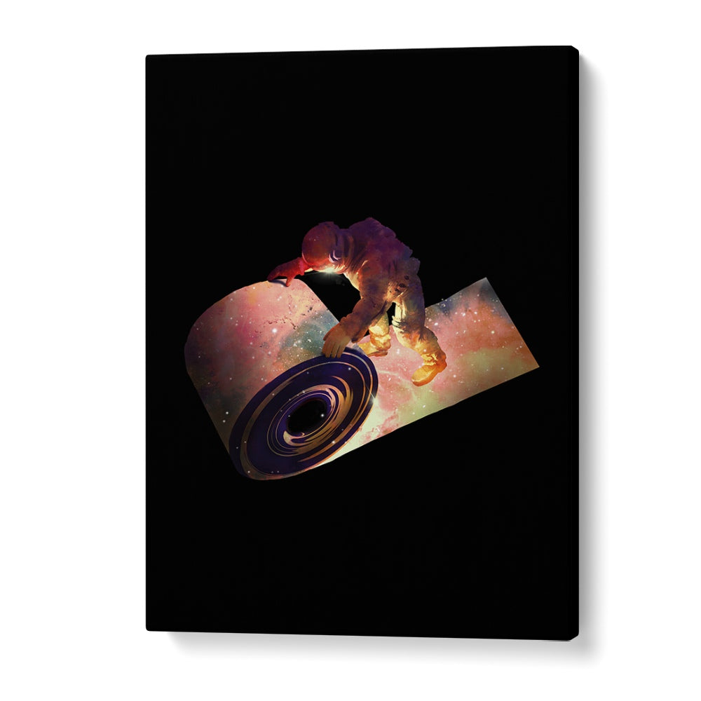 Roll Out By Francis Minoza Astronaut & Nasa Paintings, Space Art Prints Artwork in Gallery Wrap
