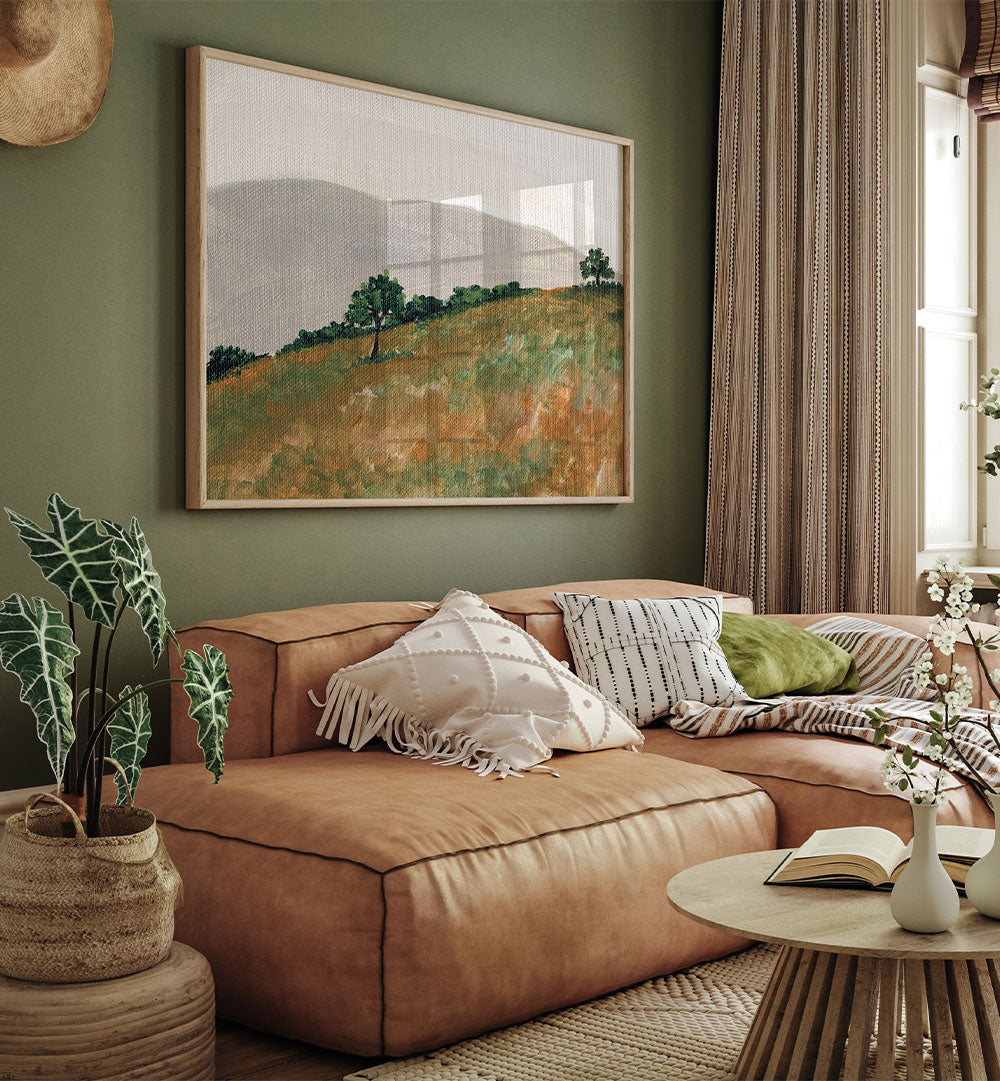 ROLLING HILLS , LANDSCAPE PAINTINGS
