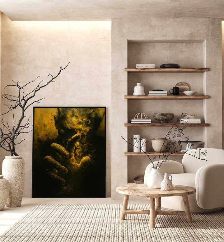 ROOTS OF FIRE , EXPRESSIONISM PAINTINGS