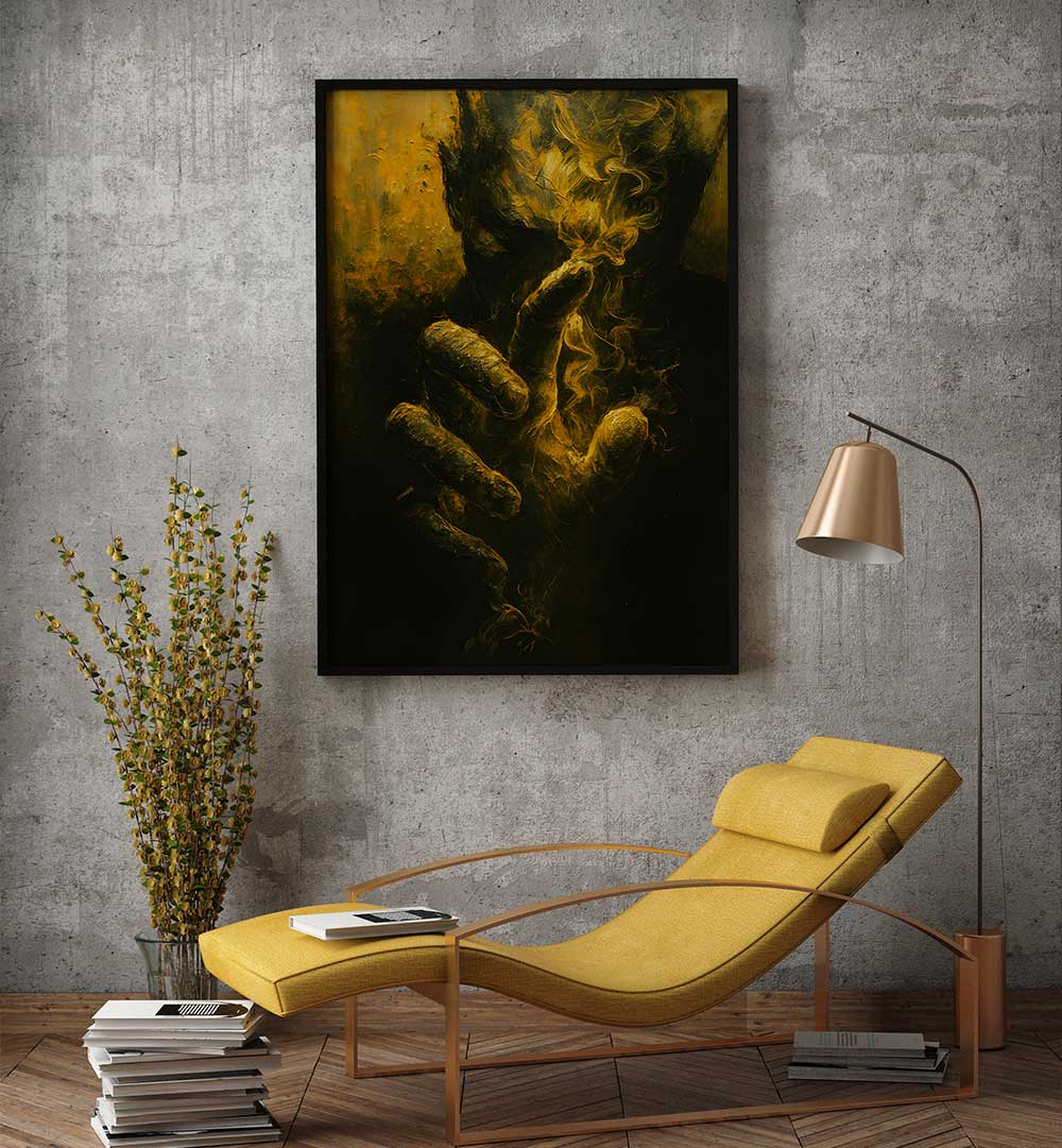 ROOTS OF FIRE , EXPRESSIONISM PAINTINGS