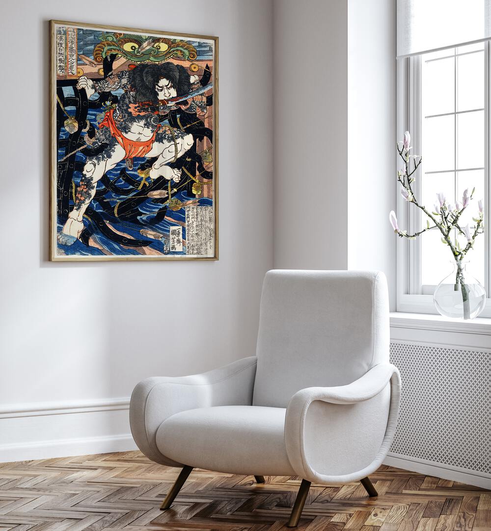 RORI HAKUCHO CHOJUN , VINTAGE PAINTINGS