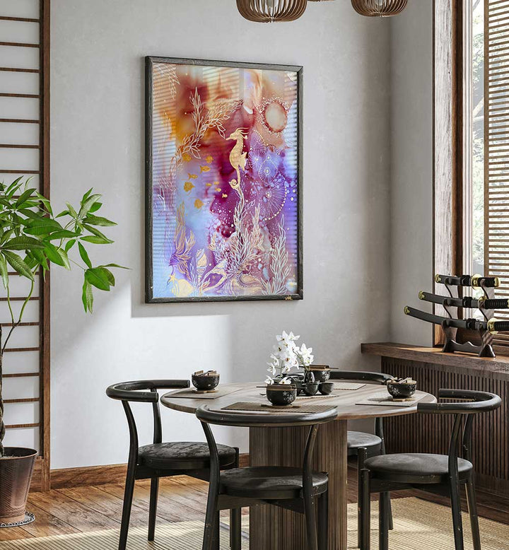 Stunning ROSE QUARTZ REEF, BEACH PAINTINGS in a serene coastal setting, perfect for enhancing your living space.