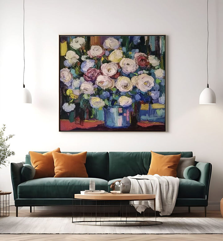 Elevate your space with stunning ROSES IN A VASE, a chic centerpiece perfect for home décor.