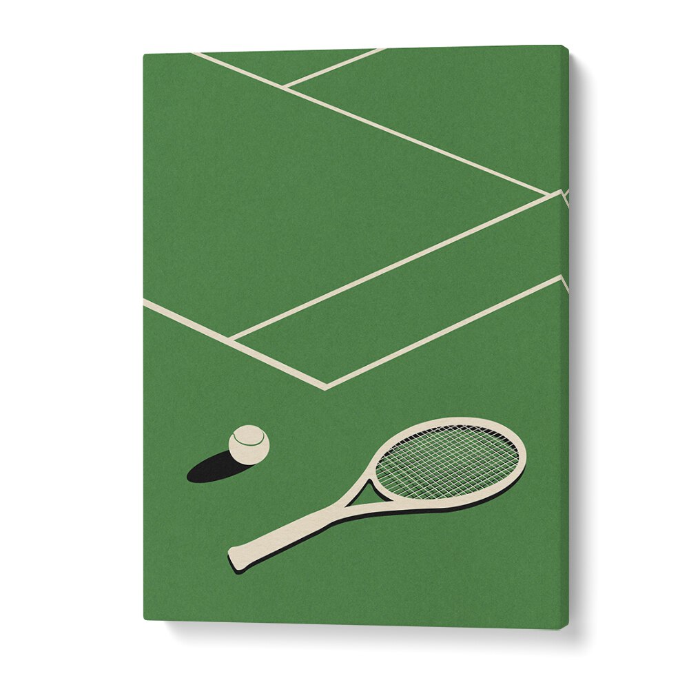 Rosi feist lawn tennis club Sports Art Artwork in Gallery Wrap