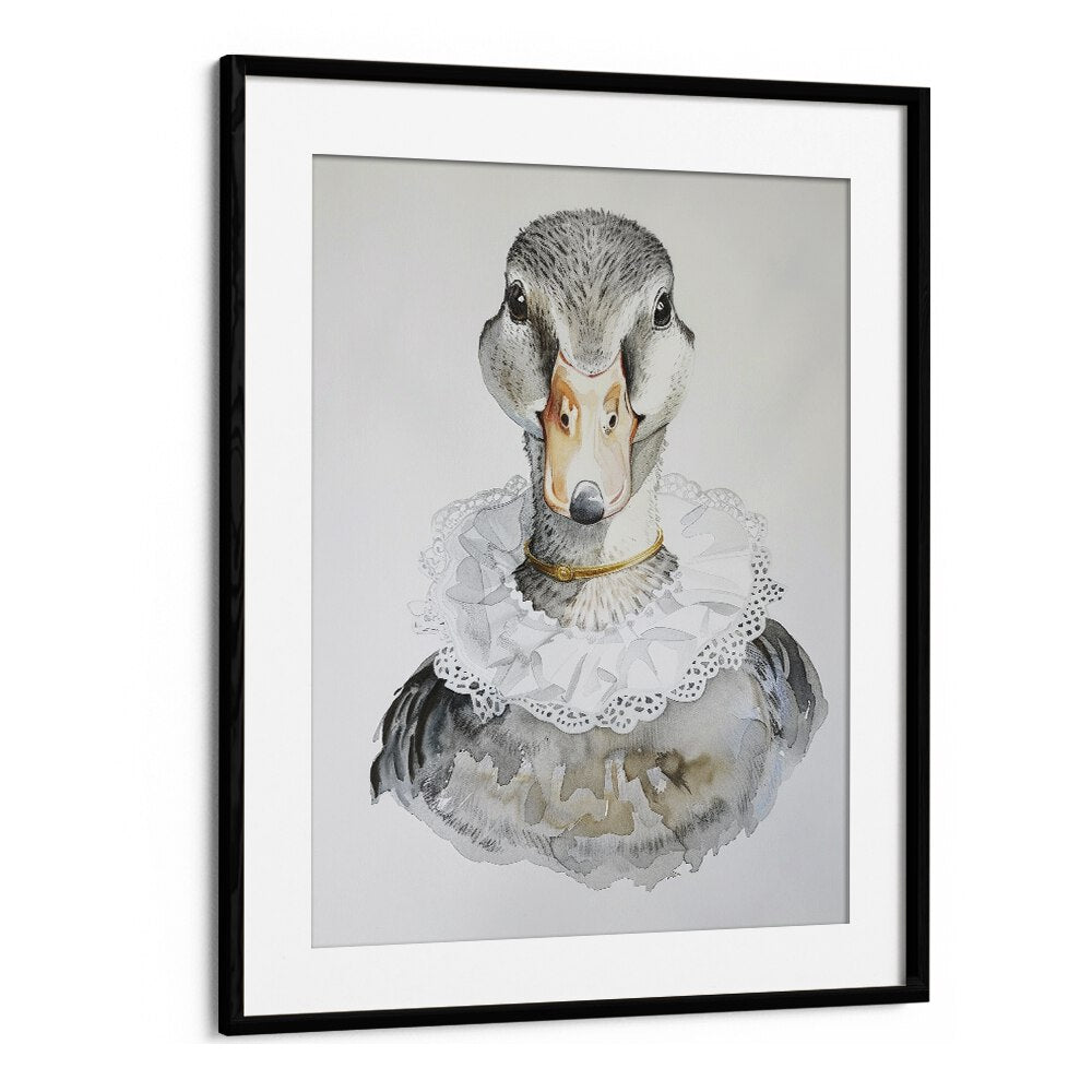 Royal Highness Molly Kids Art Artwork in Black Frame With Mount
