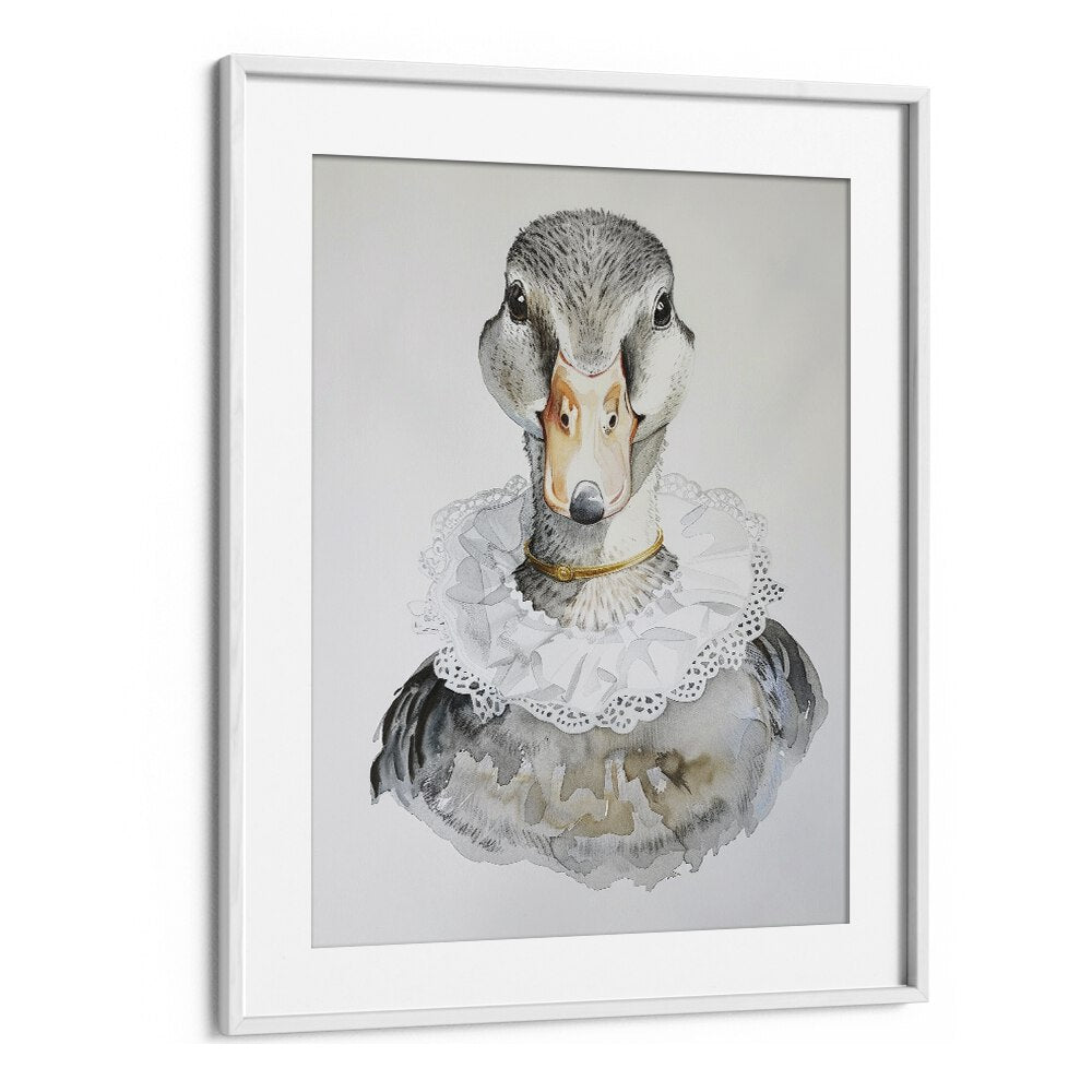 Royal Highness Molly Kids Art Artwork in White Frame With Mount