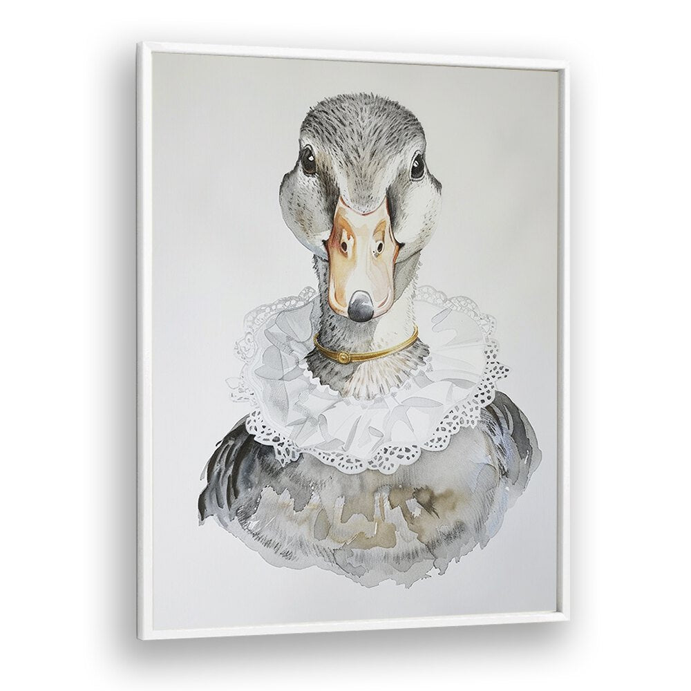 Royal Highness Molly Kids art Artwork in White Plain Frame
