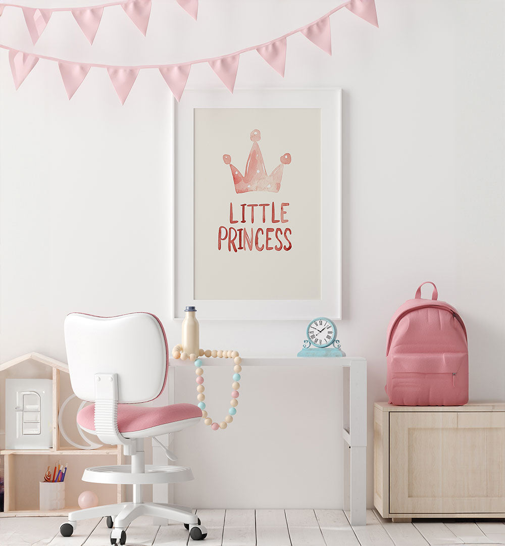 ROYALTY IN PINK , KIDS ROOM PAINTINGS