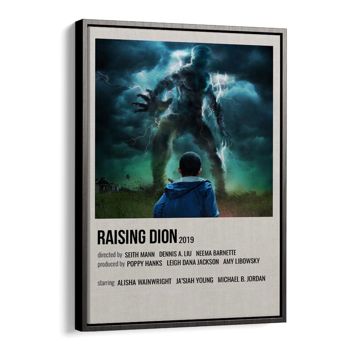 Raising Dion 2019 Movie Posters in Black Floater Frame