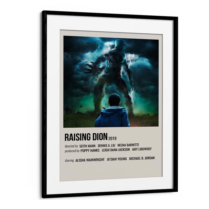 Raising Dion 2019 Movie Posters in Black Frame With Mount