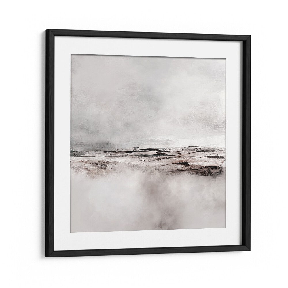 Ranch By Dan Hobday Abstract Art Abstract Paintings in Black Frame With Mount