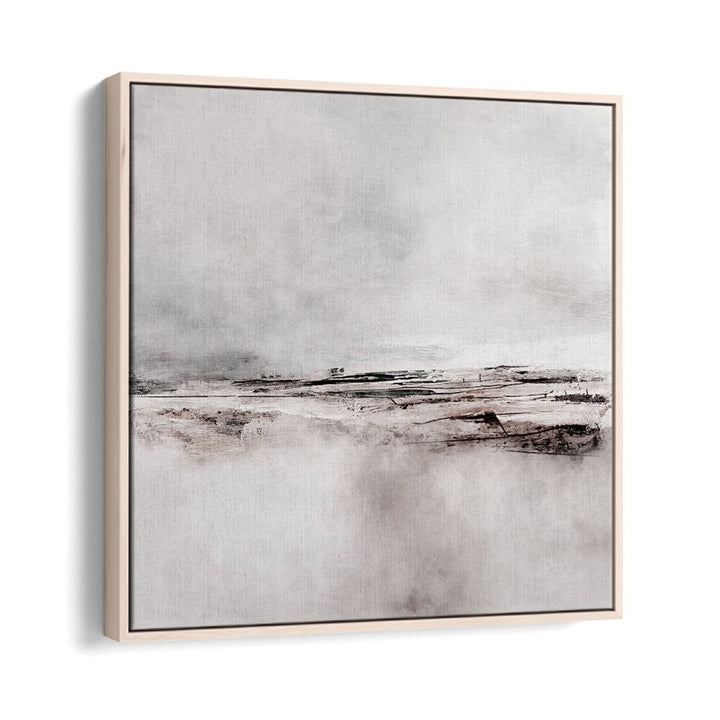 Ranch By Dan Hobday Abstract Art Abstract Paintings in Oak Wood Floater Frame