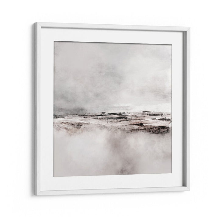 Ranch By Dan Hobday Abstract Art Abstract Paintings in White Frame With Mount