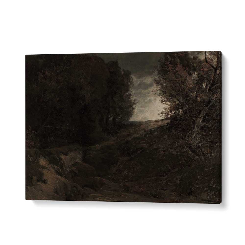 Ravensong Sonata Echoes Of Gothic Melancholy Gothic Art Prints in Gallery Wrap