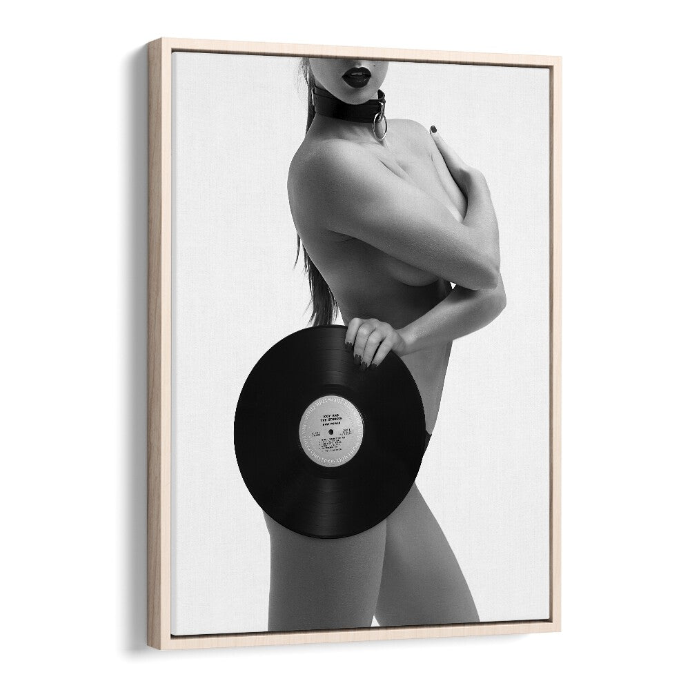 Raw Power Aye Oh Let by David Drake Fine Art Photography Fashion Photography in Oak Wood Floater Frame