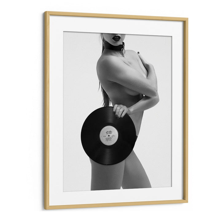 Raw Power Aye Oh Let by David Drake Fine Art Photography Fashion Photography in Oak Wood Frame With Mount