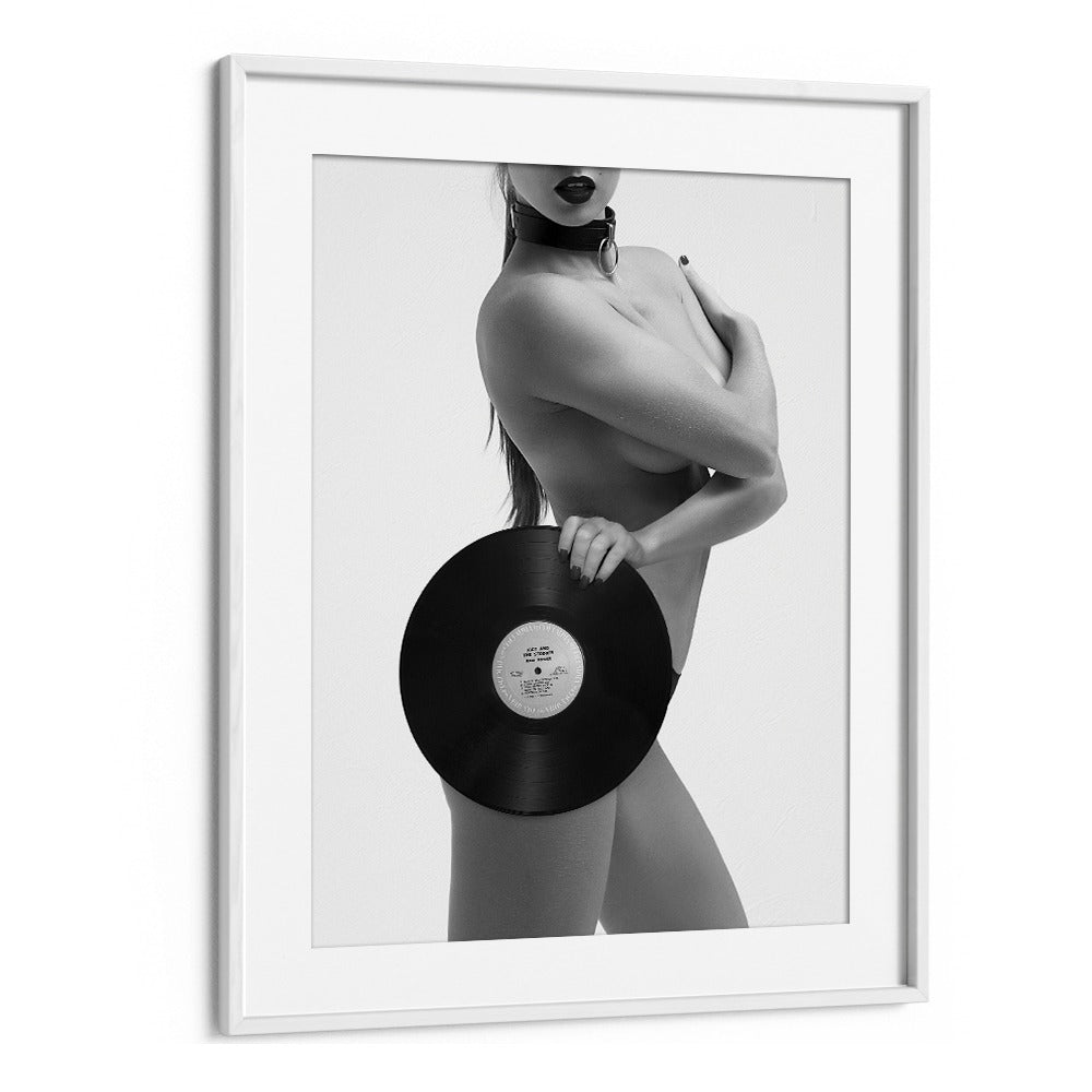 Raw Power Aye Oh Let by David Drake Fine Art Photography Fashion Photography in White Frame With Mount