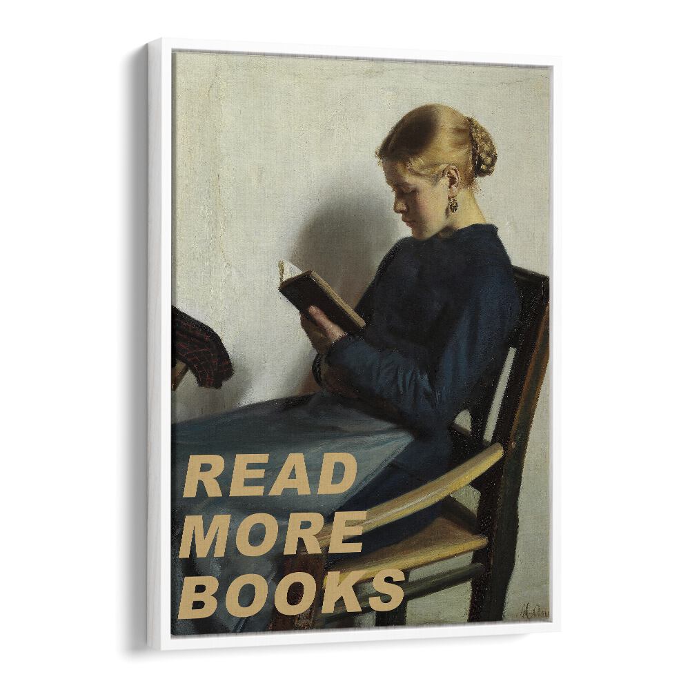 Read More Books by the Art Concept Altered Art Prints in White Floater Frame