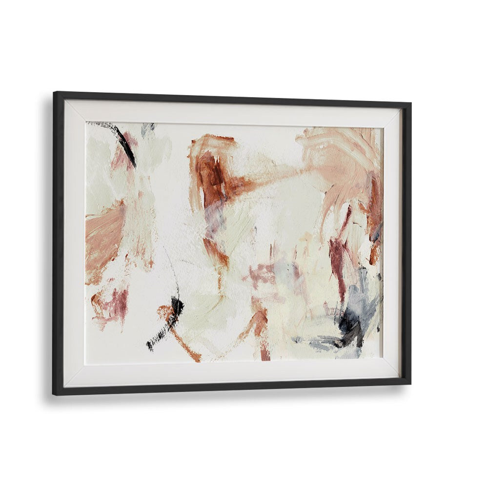 Reason By Dan Hobday Abstract Art Abstract Paintings in Black Frame With Mount