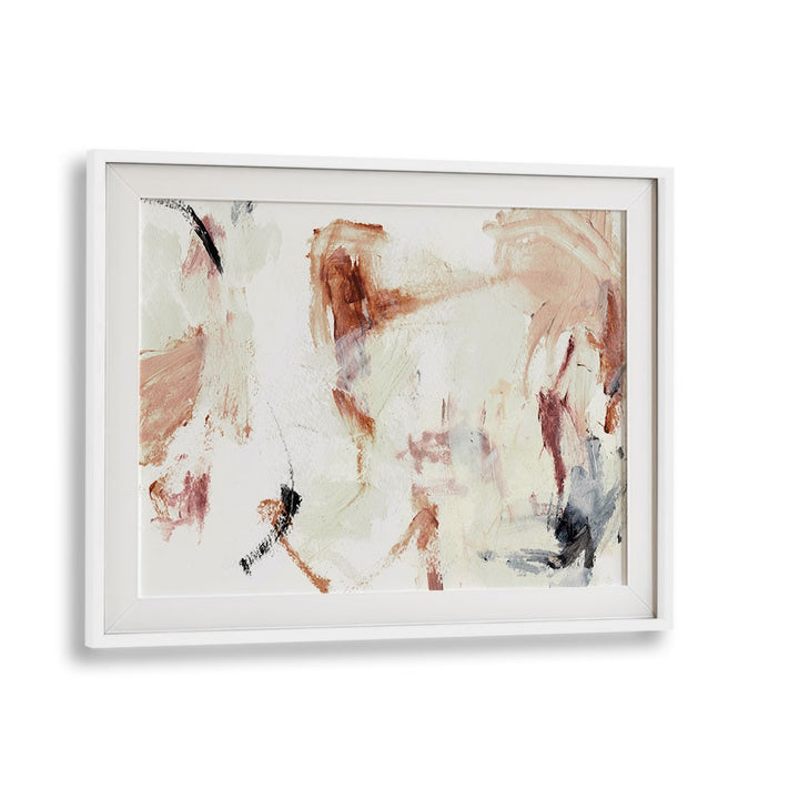 Reason By Dan Hobday Abstract Art Abstract Paintings in White Frame With Mount