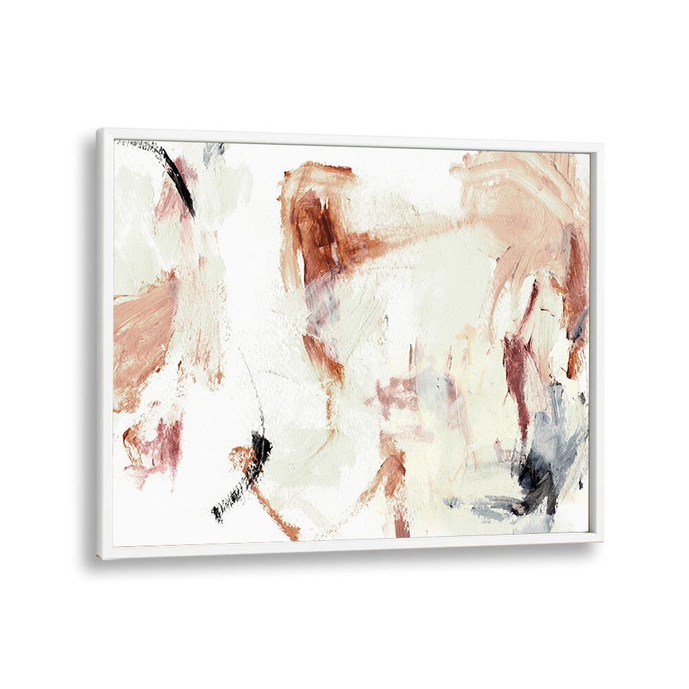 Reason By Dan Hobday Abstract Art Abstract Paintings in White Plain Frame