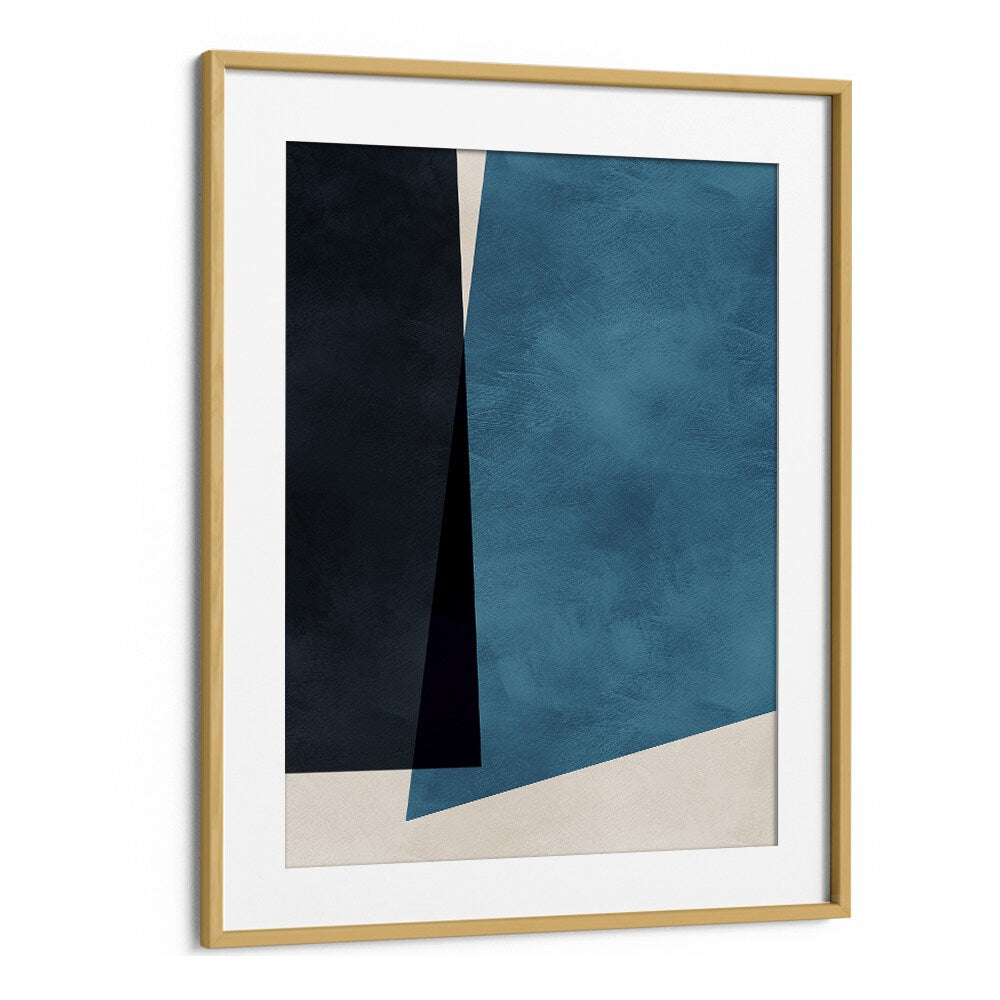 Reduction Iii By Ana Rut Bre Abstract Art Abstract Wall Art in Oak Wood Frame With Mount