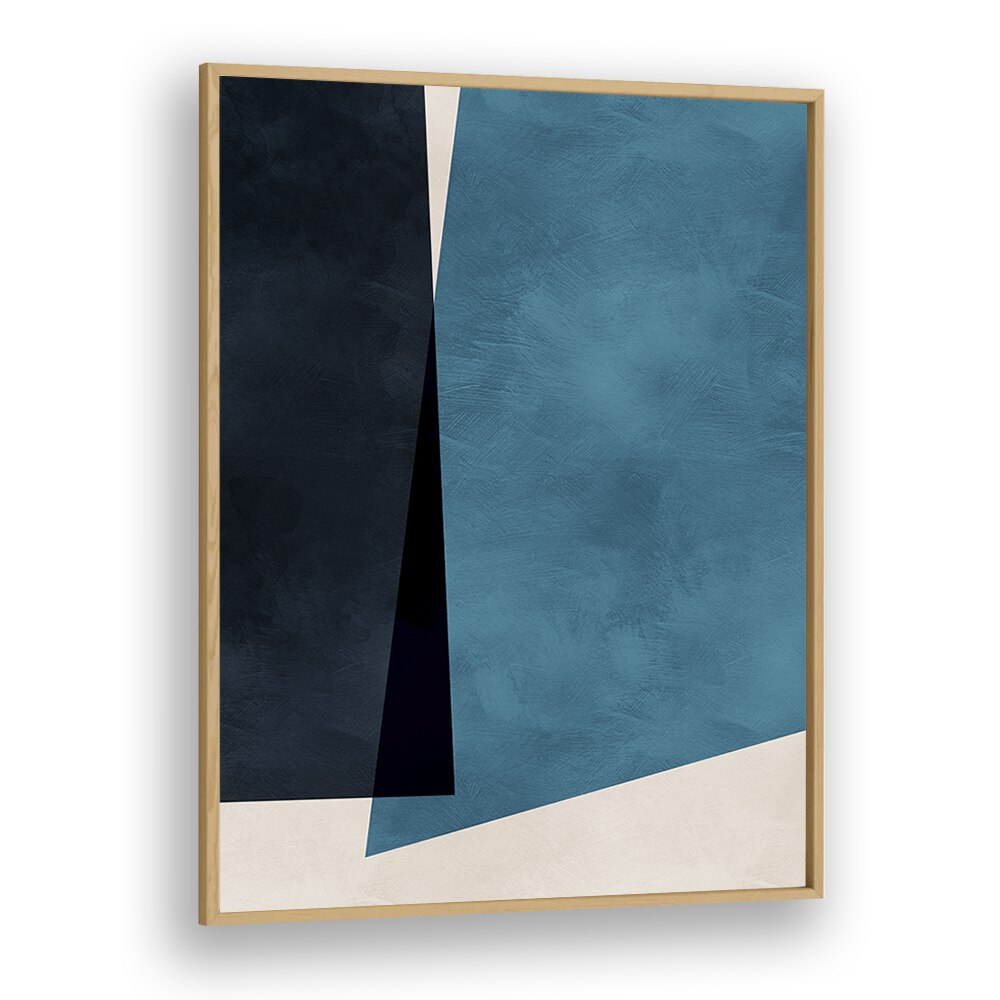 Reduction Iii By Ana Rut Bre Abstract Art Abstract Wall Art in Oak Wood Plain Frame