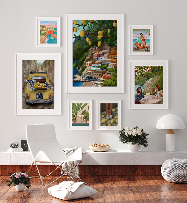 AMALFI DREAMS , GALLERY WALLS & SETS