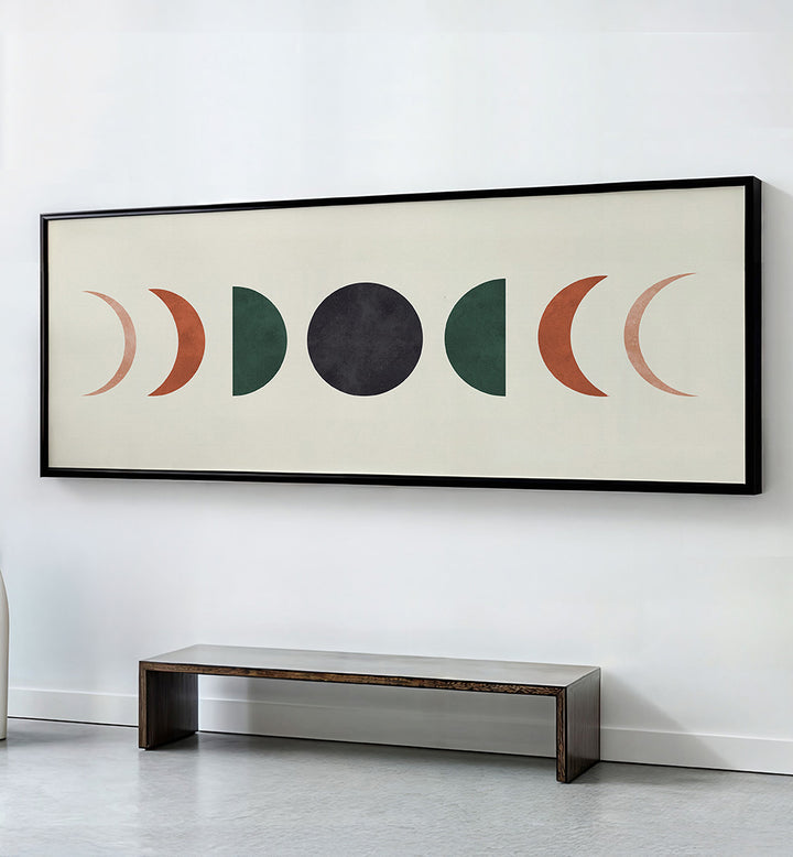 MOON PHASES , PANORAMIC ART