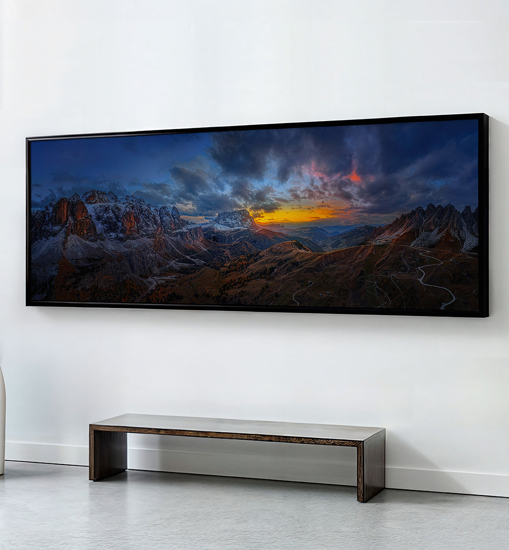 EMBRACE OF LIGHT , PANORAMIC ART