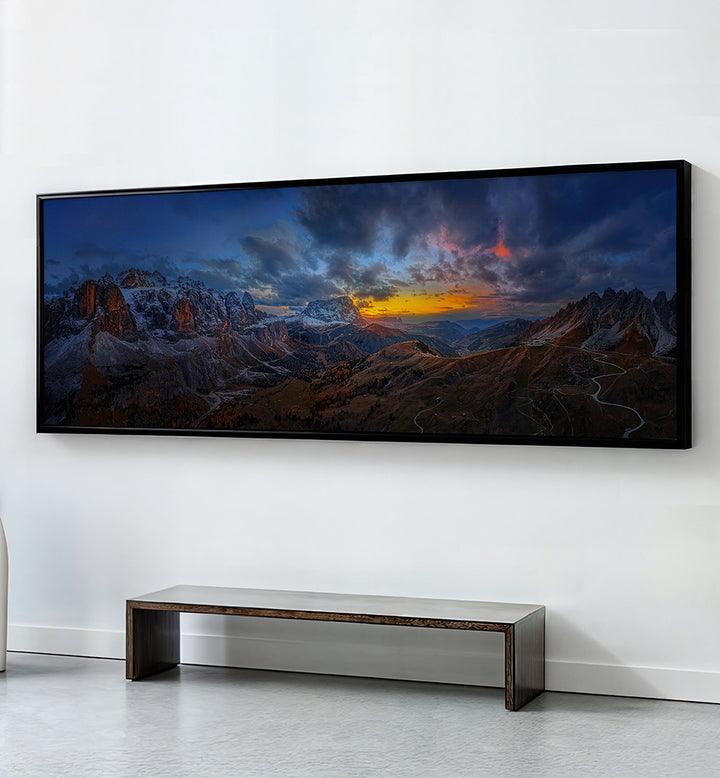 EMBRACE OF LIGHT , PANORAMIC ART