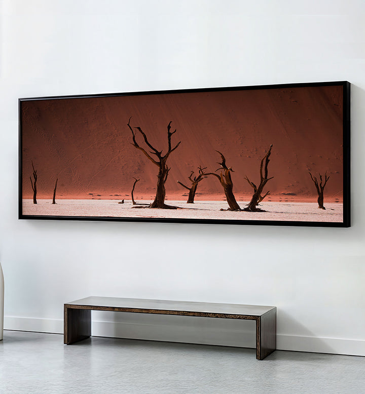LANDSCAPES OF NAMIBIA DEADVLEI , PANORAMIC ART
