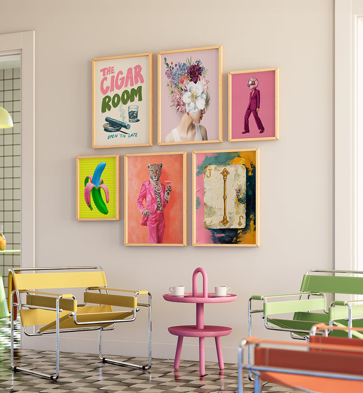 POP PARADE  GALLERY WALL , GALLERY WALLS & SETS